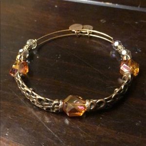 Gold SWAROVSKI Alex and Ani Bracelet